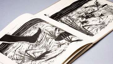 A person is running along the beach unknowing of a piping plover nest hidden in the sand