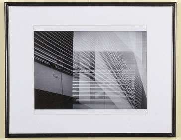 Double exposure of architecture shot on Holga camera